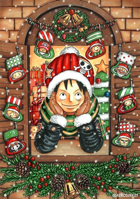 Pin By Finns Tran On One Piece Anime Christmas One Piece Manga One