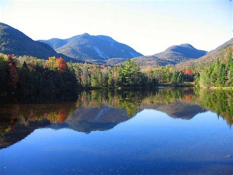 Mt Marcy Dam Lake Placidny Newyorkstate Camping In England Lake