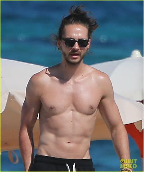 Photo Tokio Hotel Tom Bill Kaulitz Go Shirtless In Ibiza Photo Just Jared