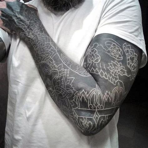A Man With Tattoos On His Arm And Arms