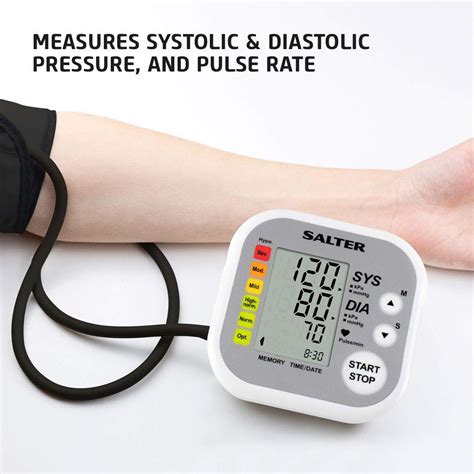 Salter Bpa 9201 Eu Automatic Arm Blood Pressure Monitor Smartechee