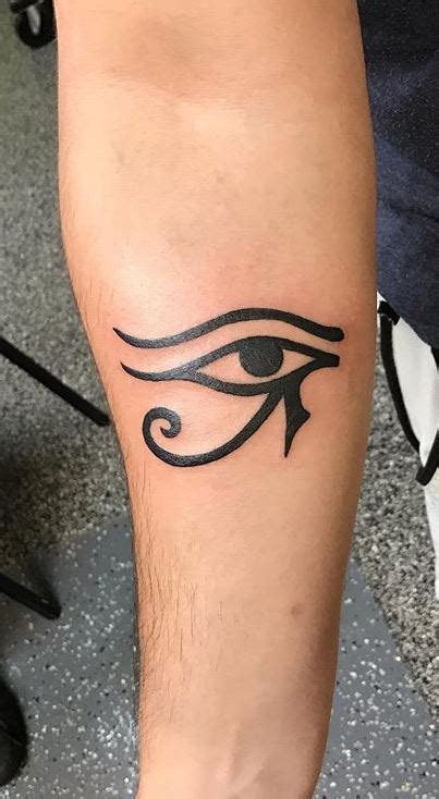For a small eye of horus tattoo, the best spots are the wrist, ankle, back of the neck and behind the ear. 100 Trendy Eye of Horus Tattoos and Meanings - Tattoo Me Now