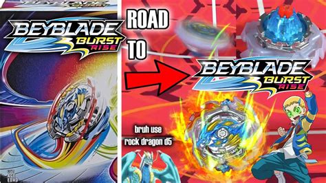 Road To Beyblade Burst Rise Ace Dragon D5 ️ace Dragon 12 Evolution