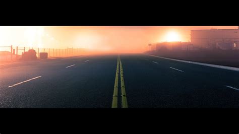 Foggy Road 1920x1080 Oc Rwallpaper