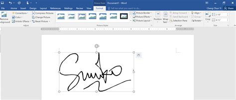 Free Electronic Signature In Word Officeter