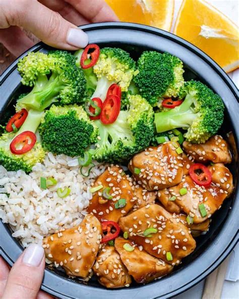 Teriyaki Chicken Meal Prep Bowls Recipe Healthy Fitness Meals
