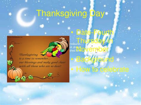 Ppt Thanksgiving Day Powerpoint Presentation Free Download Id9335105