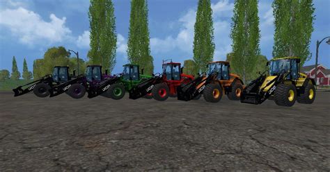 Jcb 435s Wheel Loader Dyeable • Farming Simulator 19 17 22 Mods