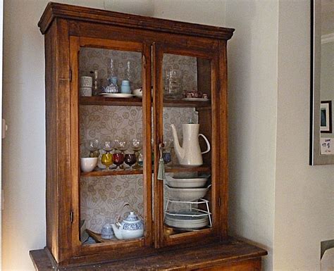 New kitchen cabinet refacing cost can use up nearly 50 percent of your overall spending plan for a. wallpaper inside glass cabinet- idea for corner kitchen ...
