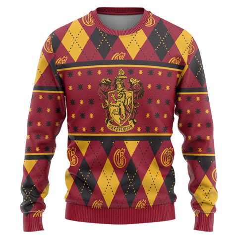 Gryffindor Crest Harry Potter Red Christmas Sweater