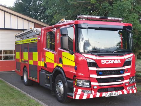 Upton Upon Severns New Top Of The Range Fire Engine Will Be More