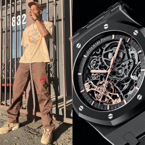 Highest Horology In The Room The Unreal Watch Collection Of Travis Scott