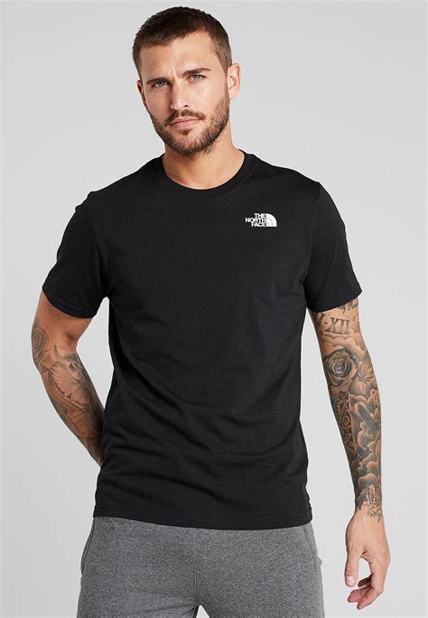 We'll send you payment for $0.00. The North Face REDBOX TEE - T-Shirt print - black/schwarz ...