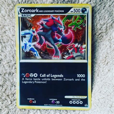 Zoroark And Legendary Pokemon Jumbo Promo Pokémon Trading Card Game Amino