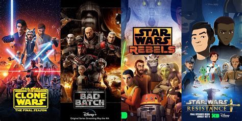 Star Wars Every Season Of The Animated Shows Ranked According To Imdb