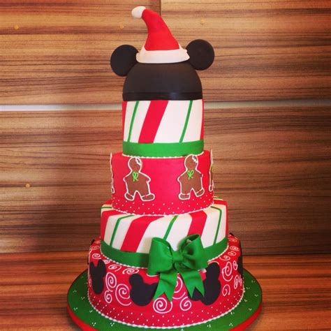 Our red truck cake topper will add such a sweet touch and is completely customizable. Mickey Christmas Birthday Cake - Mickey Mouse Christmas edible image cake topper decoration ...