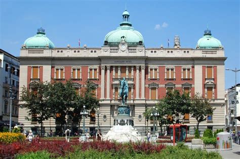 Belgrade Serbia National Museum Building Editorial Image Image Of