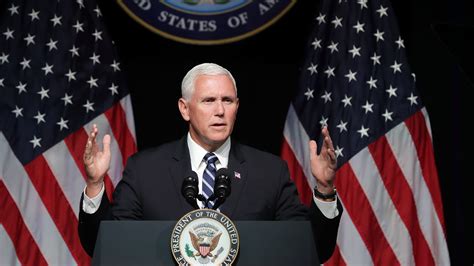 Pence Unveils Plan For Congress To Create Space Force By 2020
