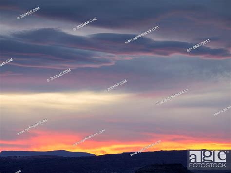 Canyonlands National Park Sunset Stock Photo Picture And Low Budget