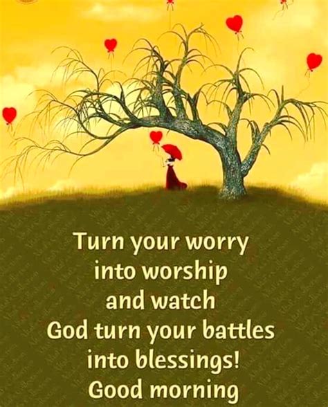 Turn Your Worry Into Worship Faith Image Frases De Aniversario Fondo