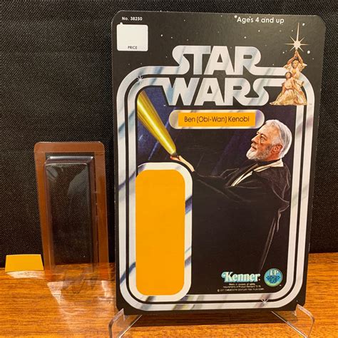 Star Wars Ben Obi Wan Kenobi Vintage Style 12 Back Cardback Etsy