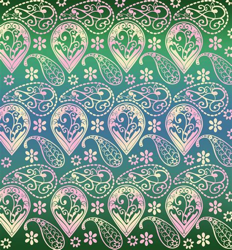 Multi Colored Paisley Pattern Paper Free Stock Photo Public Domain
