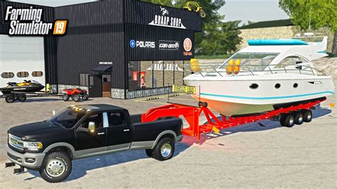 Boats Mods For Fs19 Dinghy Boat V1 Mod Farming Simulator 2019 19 Mod