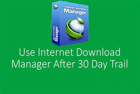 There are no differences in functionality between trial and retail versions! How To Extend Internet Download Manager (IDM) 30 Days ...