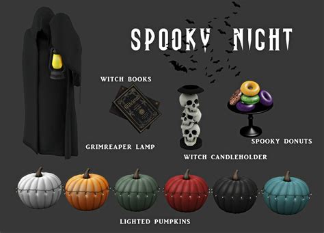 Spooky Night Sims 4 Sims Sims 4 Custom Content
