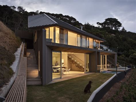 Kopua Waiheke Island Sea Side Dwelling Daniel Marshall Architects