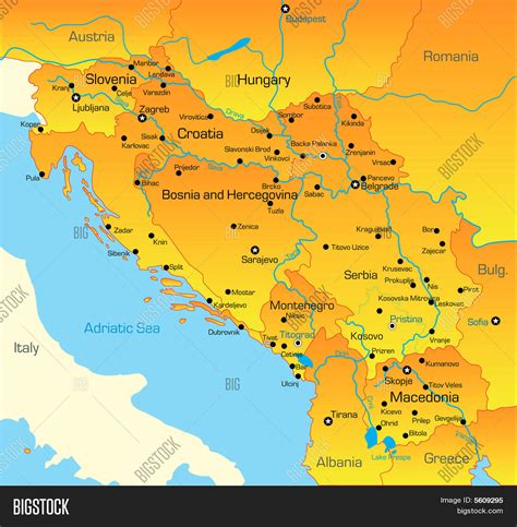Balkan Region Vector & Photo (Free Trial) | Bigstock