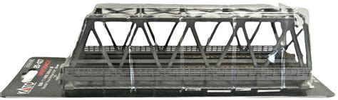 N Scale Kato Unitrack 20 437 Silver Double Track Truss Bridge 248mm 9 3