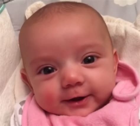 Mom Films The Adorable Moment 8 Week Old Baby Says I Love You