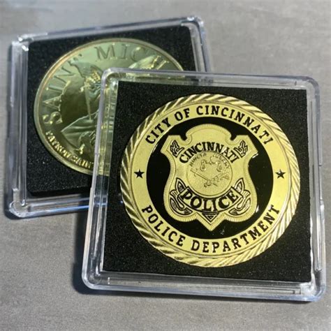 Cincinnati Police Department St Michael Police Challenge Coin 40mm16