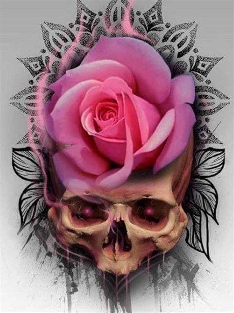 An Awesome Drawing Available And Is Now Up For Grabs 800 Skull Rose