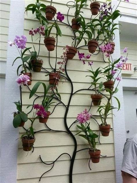 Trellis Stands With Pot Holders For Space Saving Garden Ideas Cheap