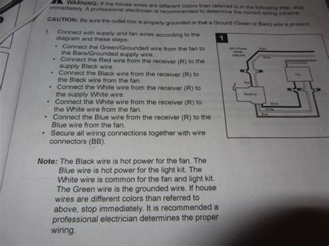 Symbols that represent the constituents within the circuit, and lines that represent the connections together. Harbor Breeze Ceiling Fan Wiring Questions - DoItYourself ...