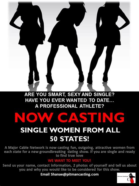 new reality show casting nationwide for ladies looking to date a pro athlete auditions free