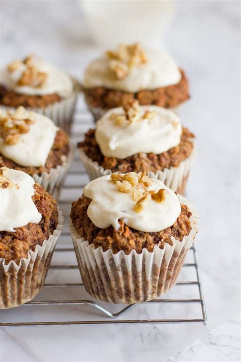 Healthy Carrot Cake Muffins Wholefully