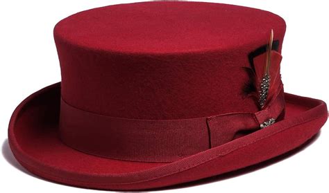 Bellmora Mens Wool Coachman Leather Coachman And Classic Top Hat For