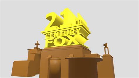 21th Century Fox Logo Remake 3d Model By Kidsthyes Ee98246 Sketchfab
