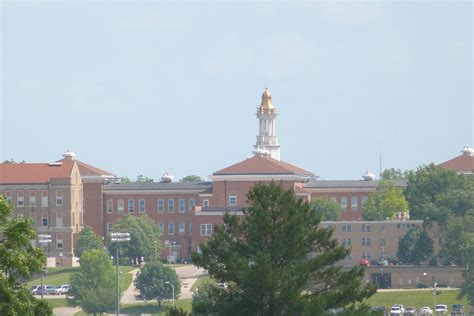 Sherman Hall Bell Tower At Western Illinois University