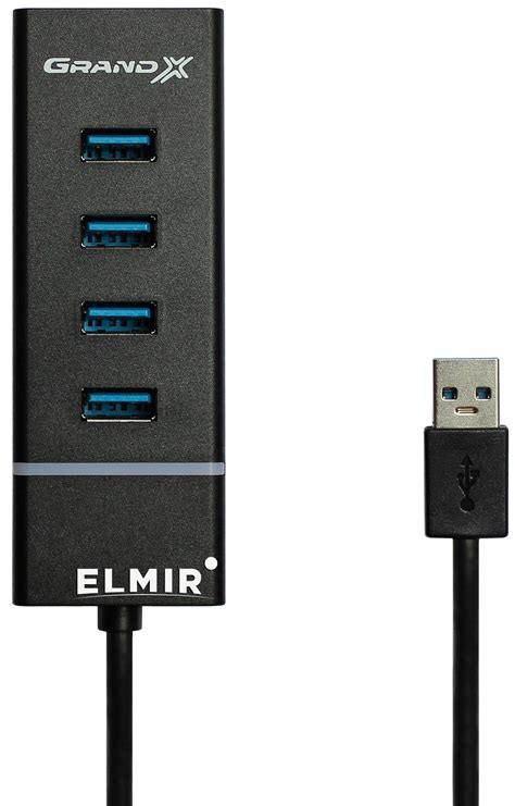 Концентратор Usb32 Gen1 Grand X Travel Gh 412 купить Elmir цена