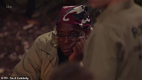 Im A Celebrity Ian Wright Loses His Temper With Annoying Andrew
