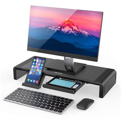 Buy Monitor Stand Riser Jelly Comb Adjustable Desktop Shelf Organizer