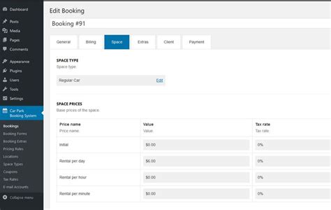 Car Park Booking System Wordpress Plugin Wp Solver