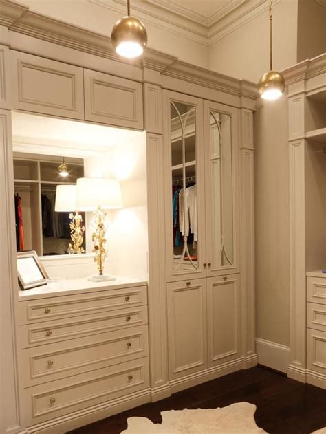 Extravagant White Master Bedroom Closet Bedroom Built Ins Master