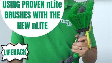 NLITE Lifehack Video Using Proven NLite Brushes With The New NLITE Telescopic Pole System