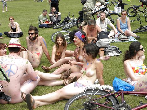 Naked Bike Ride Tits Boobs Pussies Cocks Photo