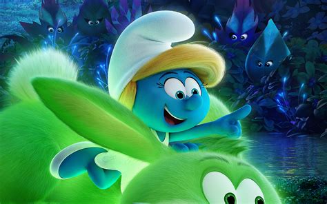 Smurfs The Lost Village Smurfette Wallpapers Hd Wallpapers Id 20088